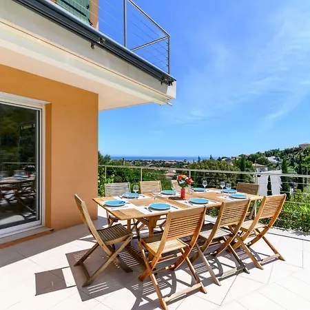 Willa Galadelia Superb With Sea View And Private Pool Saint Aygulf